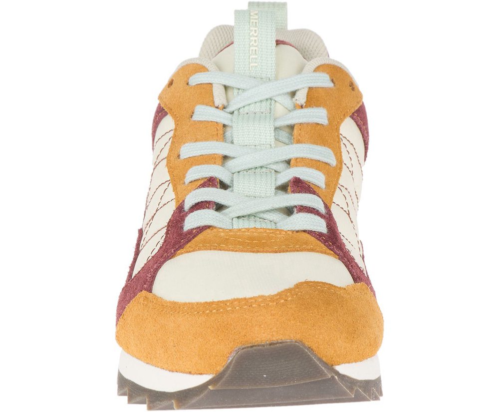 Merrell Sneakers Yellow - Alpine - Womens 09ODYAFJN